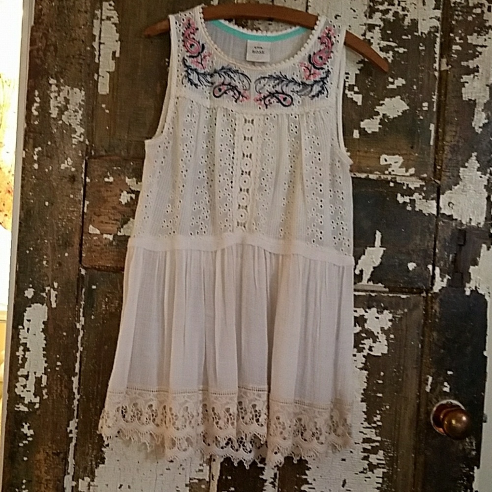 Gauze lace top
